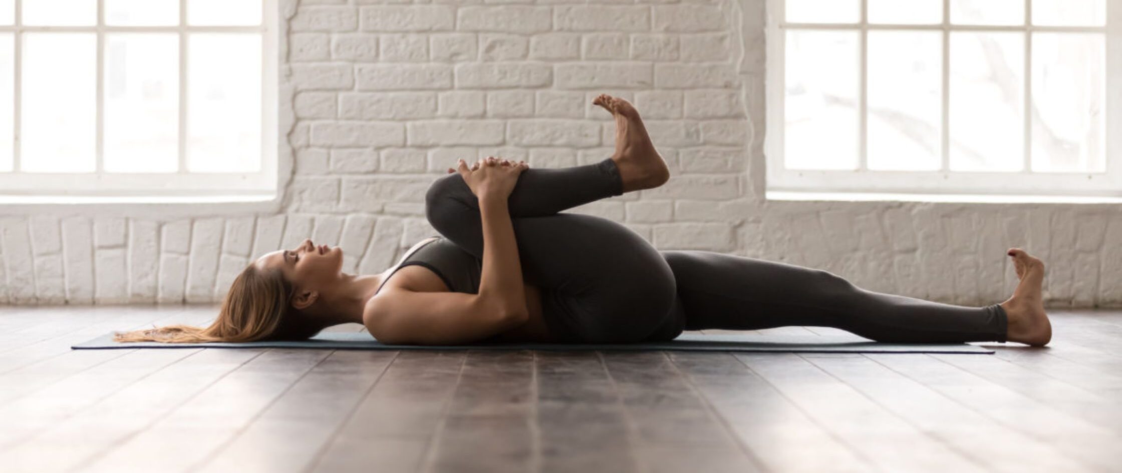 Wind-Relieving Pose (Pawanmuktasana)