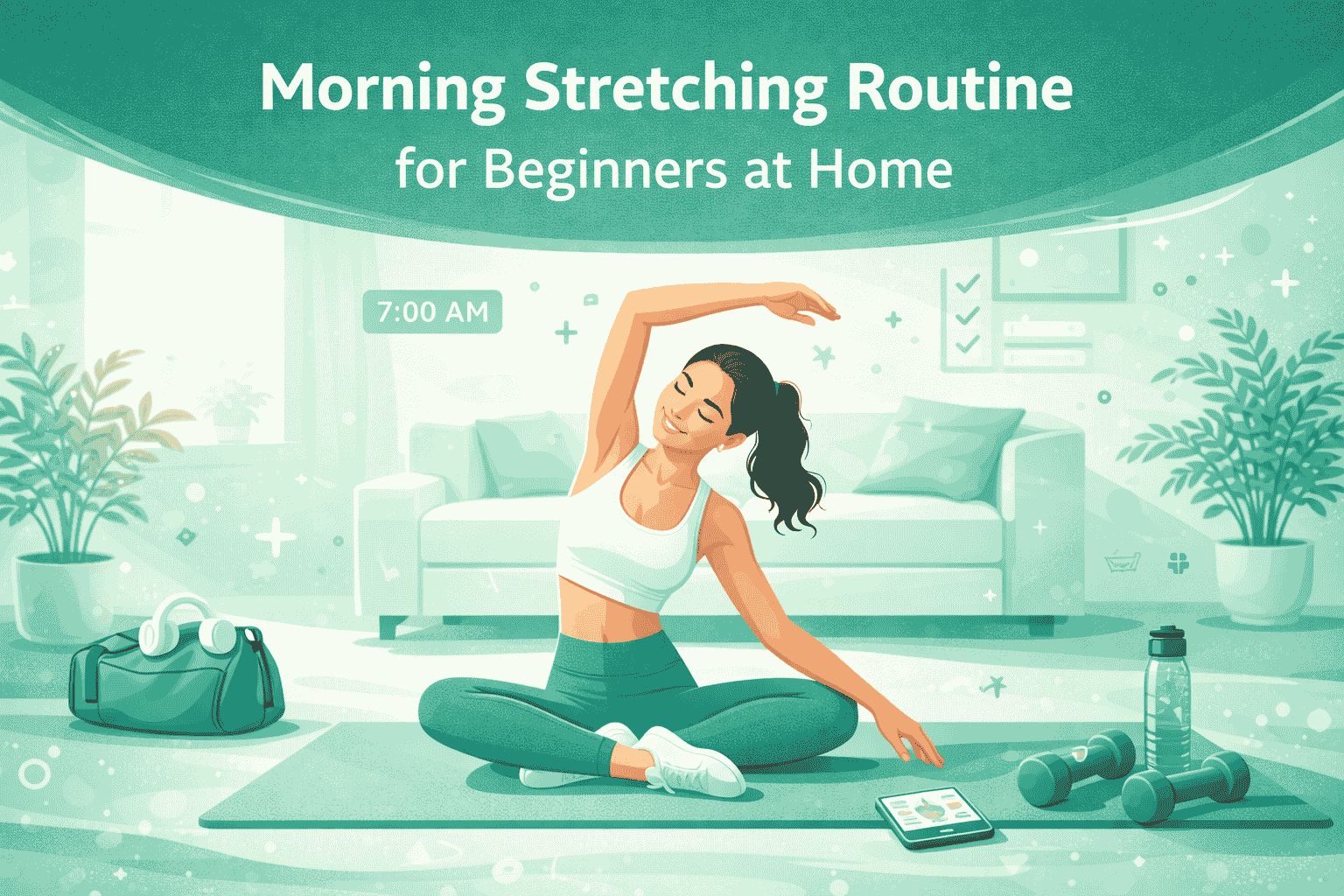 Morning Stretching Routine for Beginners at Home